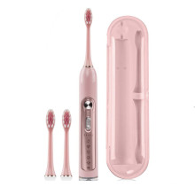 OEM Private Label 5 Modes Rechargeable Automatic Sonic Electric Toothbrush For Adult Soft Oral Care